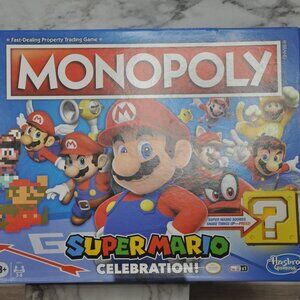 Monopoly Super Mario Celebration Edition – Brand New, Factory Sealed!